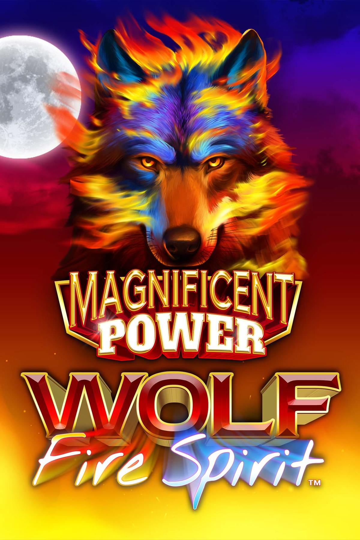 Magnificent Power Wolf Fire Spirit